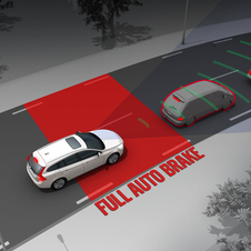 Colission detection with automatic braking was also found to help safety. 