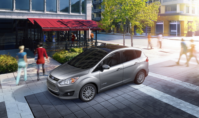 The C-Max will launch in the US later in the year as a small wagon