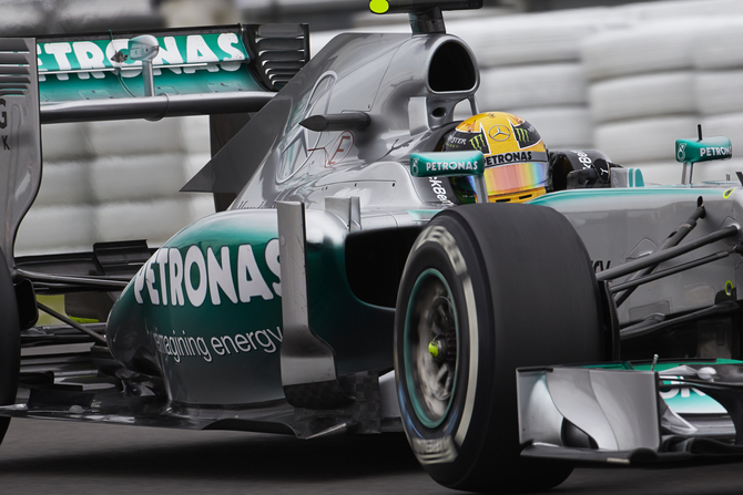 Lewis Hamilton brought Mercedes yet another pole