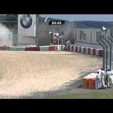 GTMasters - BMW Alpina horrible crash