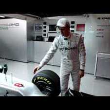 Mercedes-Benz.tv: Nico Rosberg presents the new F1 W03