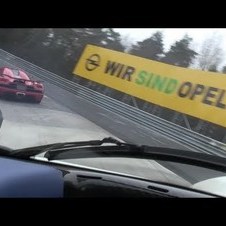 Pagani Zonda F Clubsport vs Koenigsegg Agera-R on the Nürburgring Nordschleife